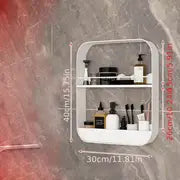 Elegant Wall-Mounted Toilet Shelf for Bathroom Organization Mimarta