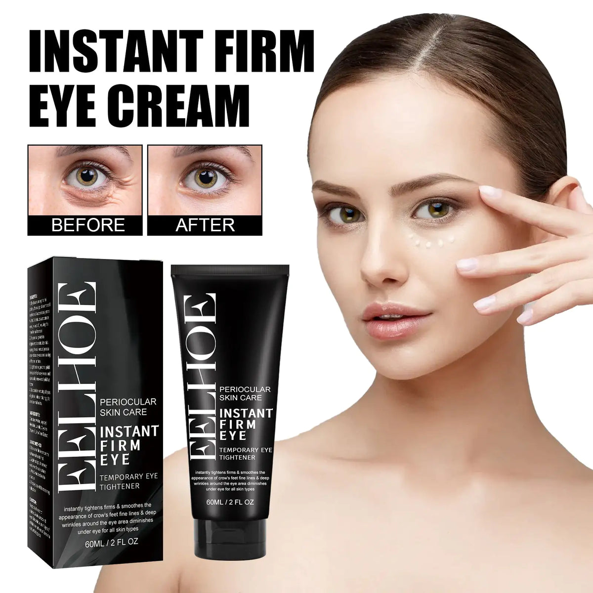 EELHOE Eye Firming And Lifting Cream Reduces Fine Lines And Wrinkles, Firming And Moisturizing Skin, Hydrating And Anti-wrinkle Eye Cream Mimarta