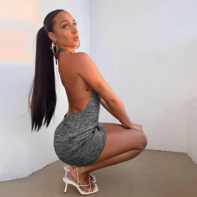 Backless Mini Dresses Rieworkes
