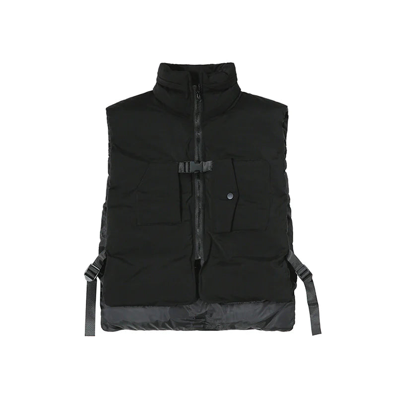 Korean Style Casual Waistcoat Jacket Rieworkes