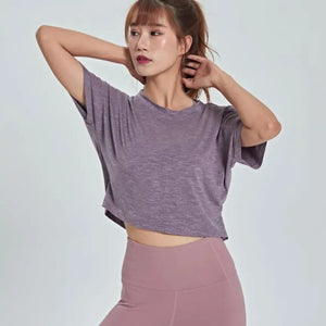 Open Back Sports Blouse: Breathable Gym and Yoga Tank Rieworkes