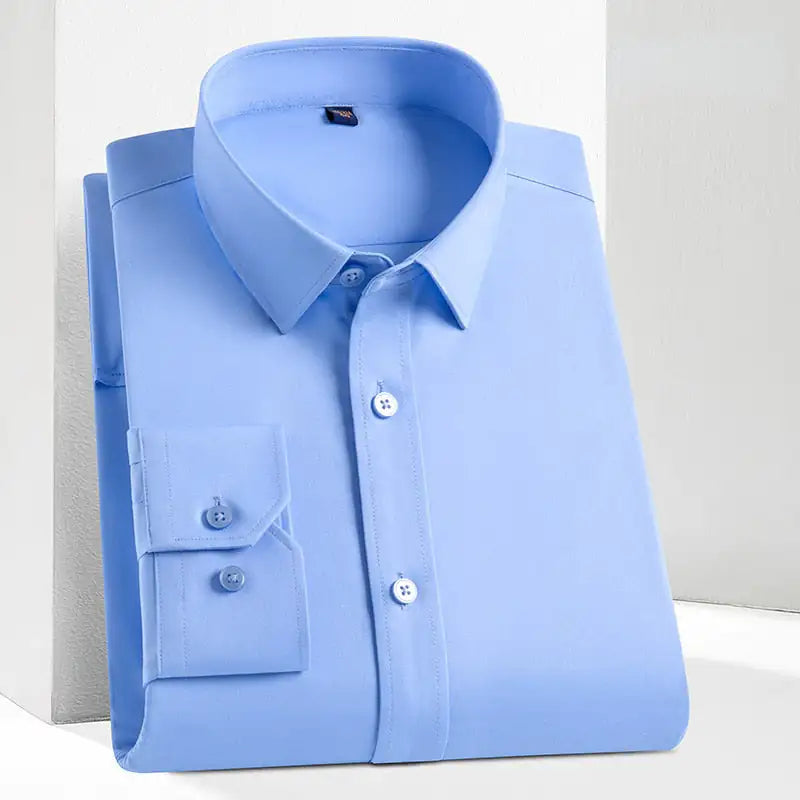 Oil Stain Proof Waterproof Hydrophobic Men Short Sleeve Business White Shirt Rieworkes