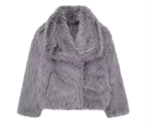 Winter Plush Coat Mimarta