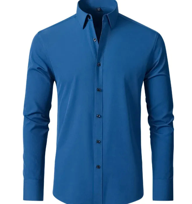 Men's Wrinkle-Free Elastic Business Shirt Mimarta