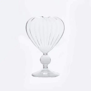 Heart-Shaped Cocktail Glass - Creative Japanese Design Mimarta