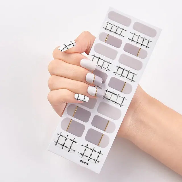 DIY Gel Nail Stickers Rieworkes