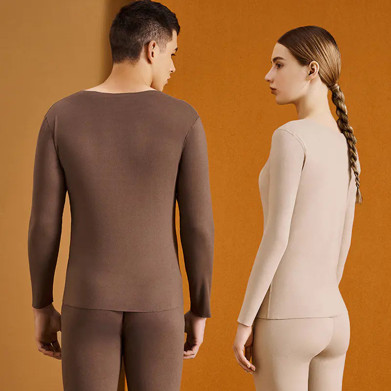 Women’s Thermal Long Johns Seamless Winter Underwear Set Mimarta