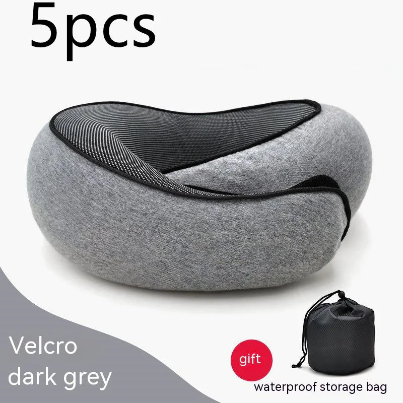 Memory Foam Travel Neck Pillow Rieworkes