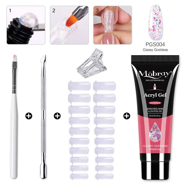 Nail Quick Building Crystal Gel Rieworkes