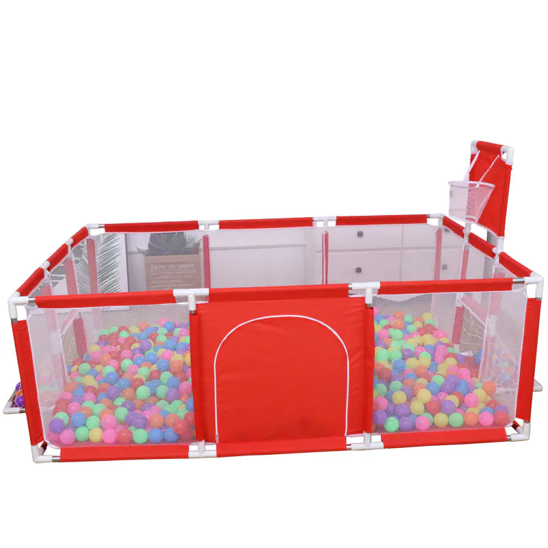KidSafe Baby Box Furniture with Indoor Playpen (Single) Mimarta