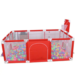 KidSafe Baby Box Furniture with Indoor Playpen (Single) Mimarta