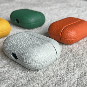 Luxury Lychee Skin Pattern Earphone Case Rieworkes