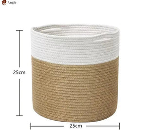 Thick Heavy Cotton Rope Laundry Bucket Rieworkes