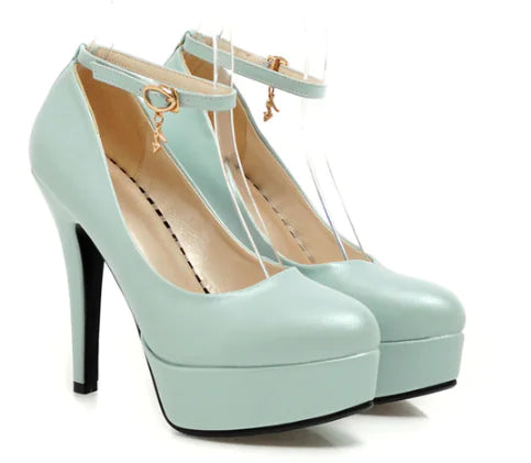 Elegant High Heeled Waterproof Club Shoes for Women Mimarta