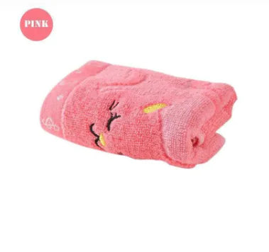 Bamboo Fiber Kitten Hand Towels Rieworkes