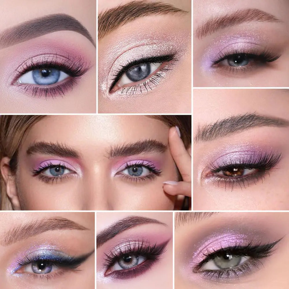 16Colors Pink Nude Taupe Basics Matte Eyeshadow Palette,Muted Pink Eye Shadow Makeup Travel Makeup Palette all in one Long Lasting Waterproof Ultra-Blendable,Great for Travel Gift Kit 02#Pink Nude Taupe Rieworkes