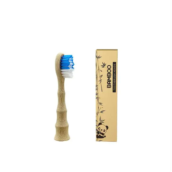 Organic Bamboo Biodegradable Electric Toothbrush Head Rieworkes