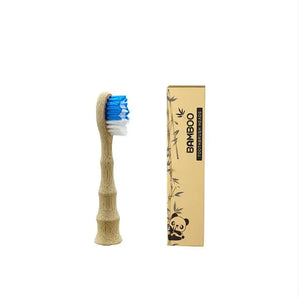 Organic Bamboo Biodegradable Electric Toothbrush Head Rieworkes