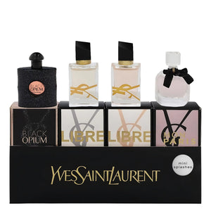 Yves Saint Laurent YSL Perfume for Women Variety 4-Piece Mini Travel Set Rieworkes