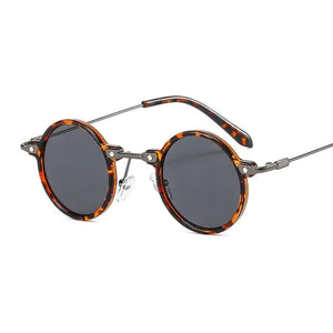 ZLY 2022 New Fashion Round Sunglasses Women Men PC Lens Rieworkes