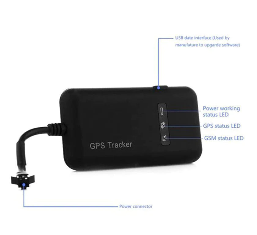 Real Time GPS Tracker Tracking Locator Device GPRS GSM Car/Motorcycle Anti Theft Rieworkes