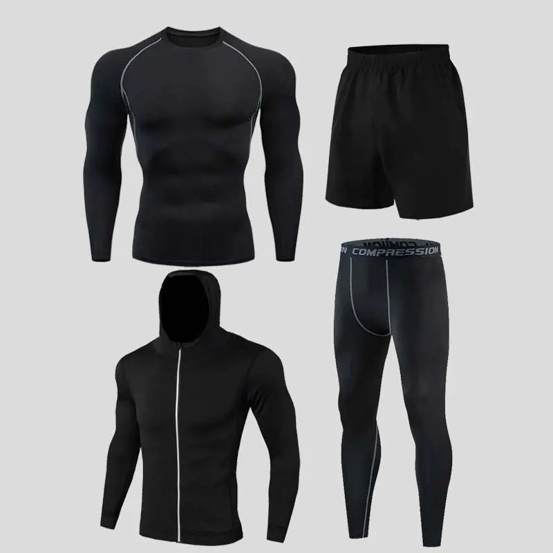Men's Fitness Outfit Set for Gym and Running Mimarta