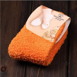 Women's Bed Socks Pure Color Rieworkes