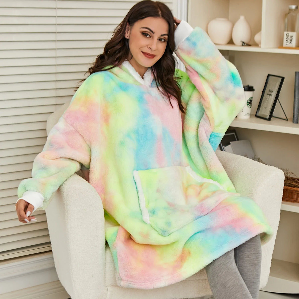 Winter Oversized Hoodies Women Rieworkes