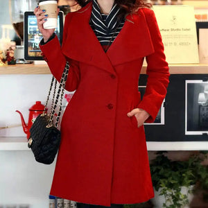 Winter Cashmere Long Women's Coat Rieworkes