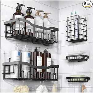 Bathroom Punch-free Storage Rack Wall-mounted Wall Mount Mimarta