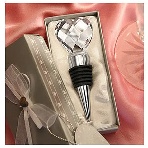 I Heart Wine Crystal Heart Wine Stopper Rieworkes