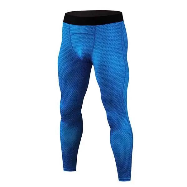 Men's Compression Running Tights: New Fitness Gym Leggings Rieworkes