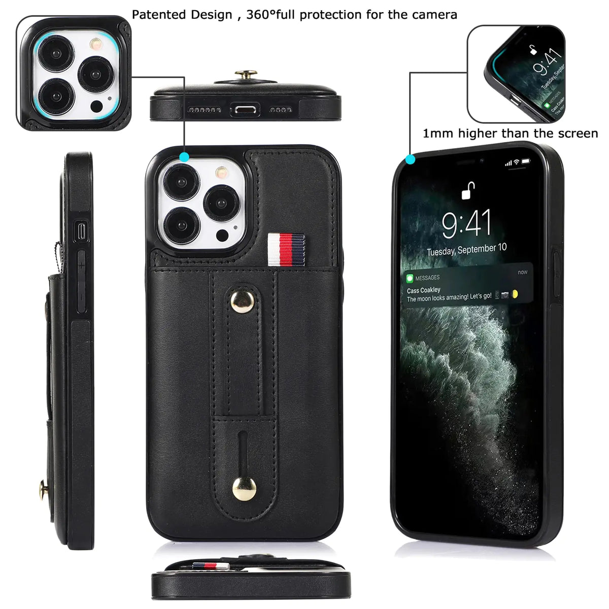 Luxury Leather Phone Case For iPhone Rieworkes