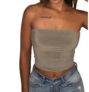 Exposed belly button wrap chest Rieworkes