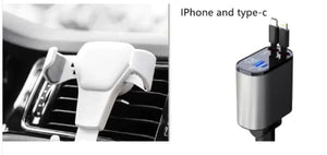 Metal Car Charger 100W Super Fast Charging Car Cigarette Lighter USB-C Adapter Rieworkes