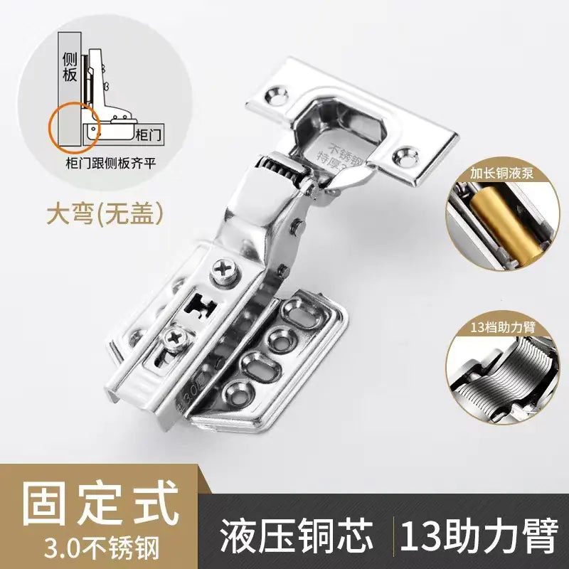 304 Stainless Steel Cabinet Door Hydraulic Hinges Mimarta
