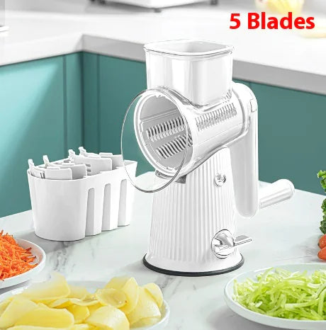 Multifunctional Hand Roller Vegetable Cutter &amp; Shredder Rieworkes