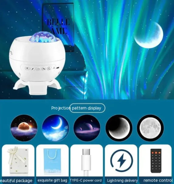 Northern Lights Starry Sky Projector Rieworkes