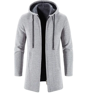 Men's All-Season Fleece-Lined Trend Cardigan – Versatile and Stylish Rieworkes