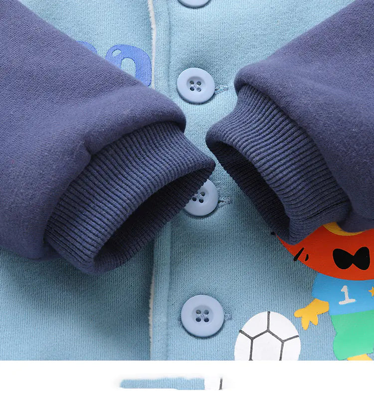 Baby Fleece Hooded Jacket for Boys and Girls Winter Mimarta