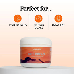 Hot Firming Lotion Sweat Enhancer - Skin Tightening Cream for Stomach Fat and Cellulite - Sweat Cream for Better Workout Results - Long Lasting Moisturizing Pre and Post Workout Massage Lotion menthol 4 Fl Oz (Pack of 1) Rieworkes