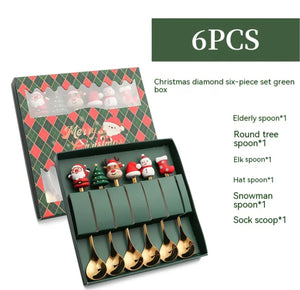 Festive Stainless Steel Christmas Spoon Rieworkes