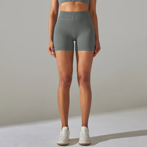 Seamless High Waist Yoga Gym Shorts Rieworkes