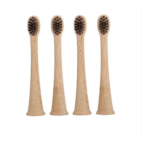 Organic Bamboo Biodegradable Electric Toothbrush Head Rieworkes