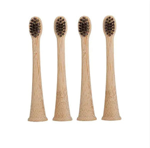 Organic Bamboo Biodegradable Electric Toothbrush Head Rieworkes