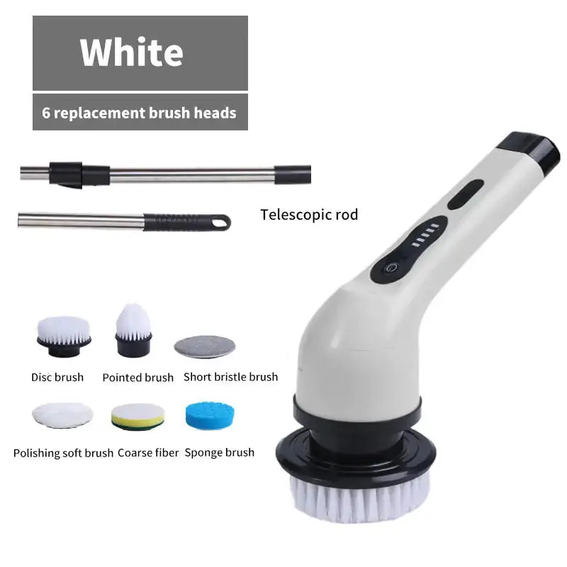 Wireless Multifunctional Cleaning Brush Rieworkes