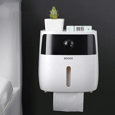 Tissue Box and Bathroom Storage Organizer Shelf Mimarta