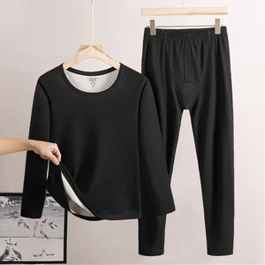 Men's Fleece-lined Thermal Long Johns, Double-sided Mimarta