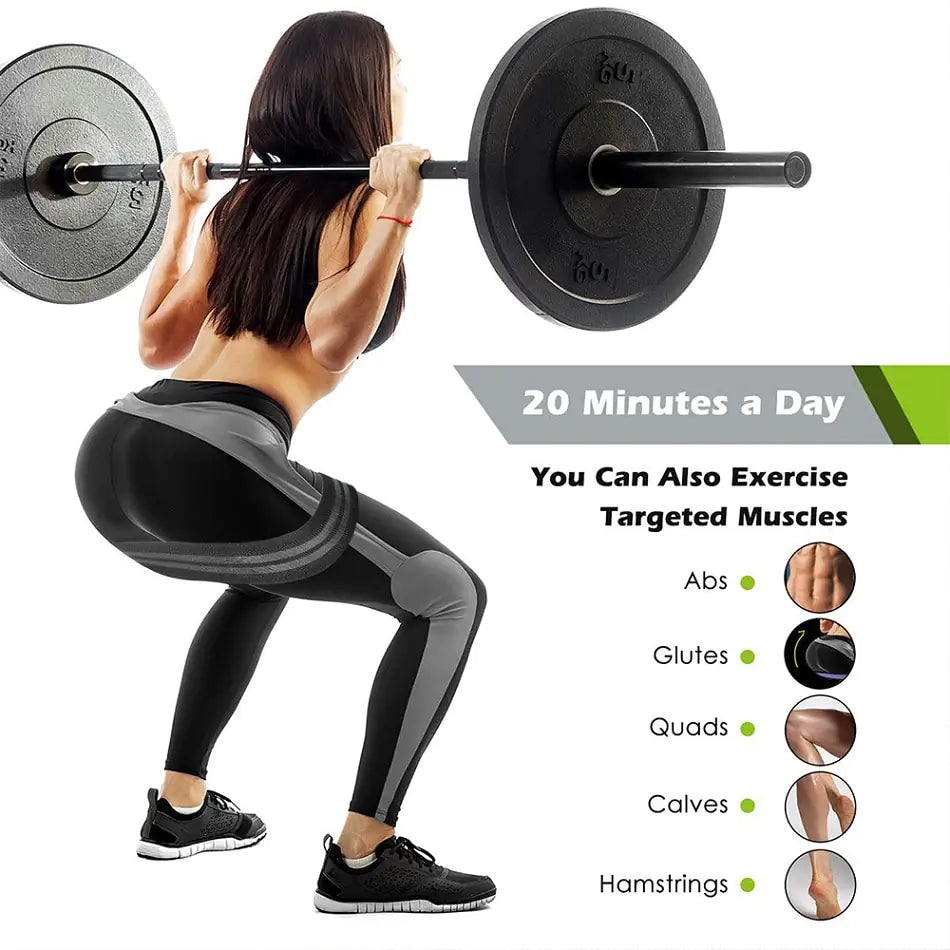 Rubber Elastic Squat For Home Exercise Gym Yoga Workout Sport Equipment Rieworkes