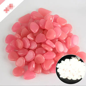 Glow in the Dark Garden Pebbles Rieworkes